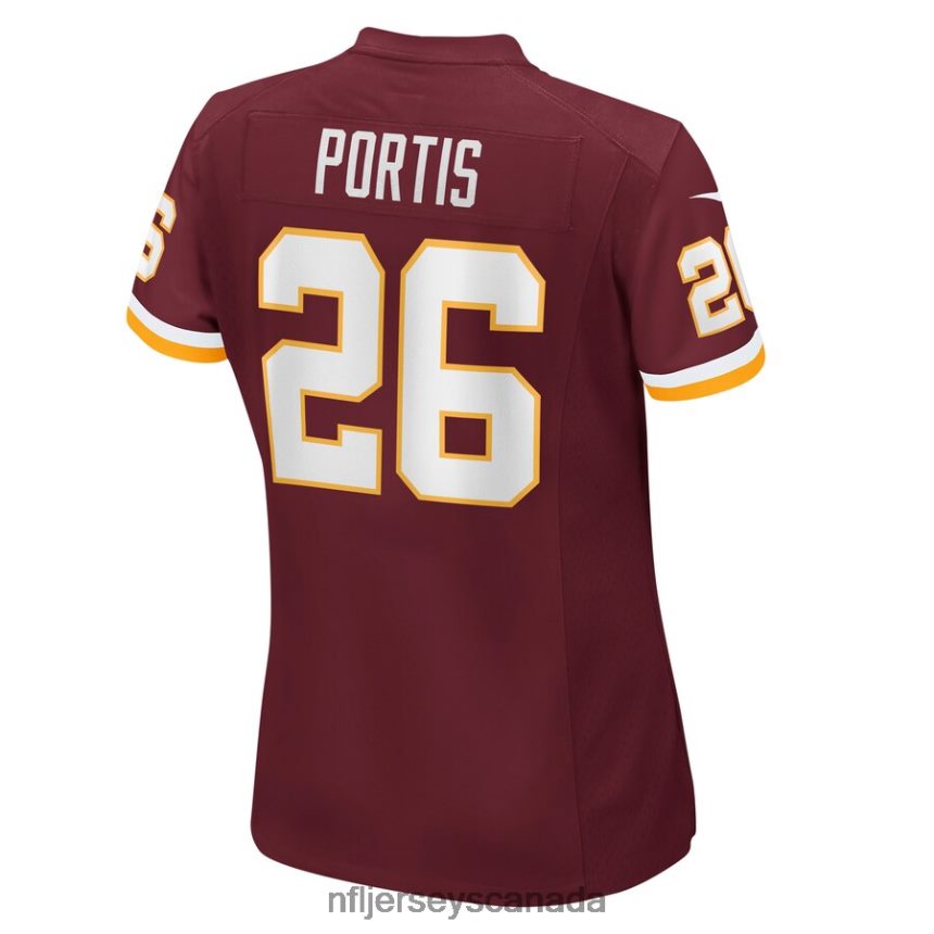 Women Washington Football Team Clinton Portis Nike Burgundy Retired Player Jersey Clothing NFL TBXFR65819