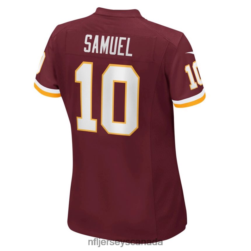 Women Washington Football Team Curtis Samuel Nike Burgundy Game Player Jersey Clothing NFL TBXFR66278