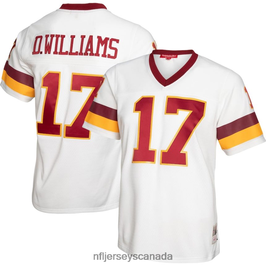 Women Washington Football Team Doug Williams Mitchell  Ness White Legacy Replica Player Jersey Clothing NFL TBXFR62939