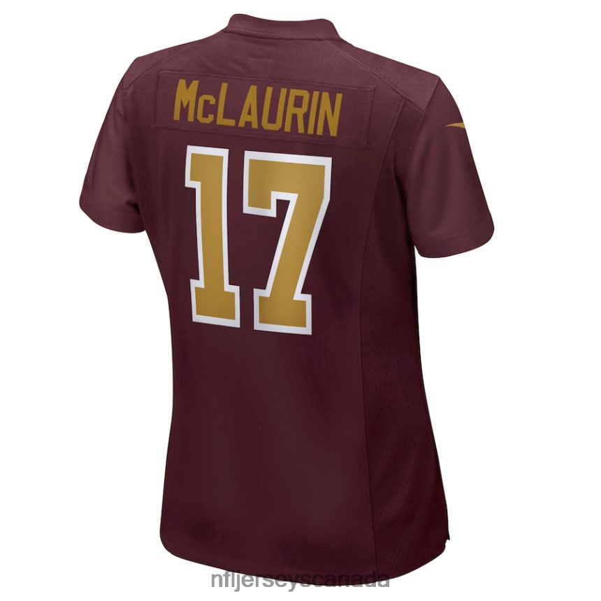 Women Washington Football Team Terry McLaurin Nike Burgundy Alternate Game Jersey Clothing NFL TBXFR65726