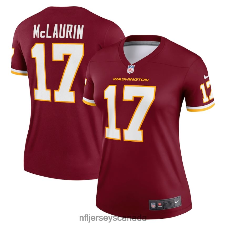 Women Washington Football Team Terry McLaurin Nike Burgundy Legend Jersey Clothing NFL TBXFR63753