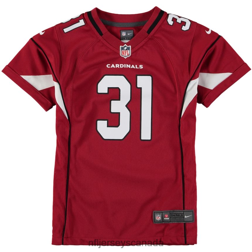 Youth Arizona Cardinals David Johnson Nike Cardinal Game Jersey Clothing NFL TBXFR64554