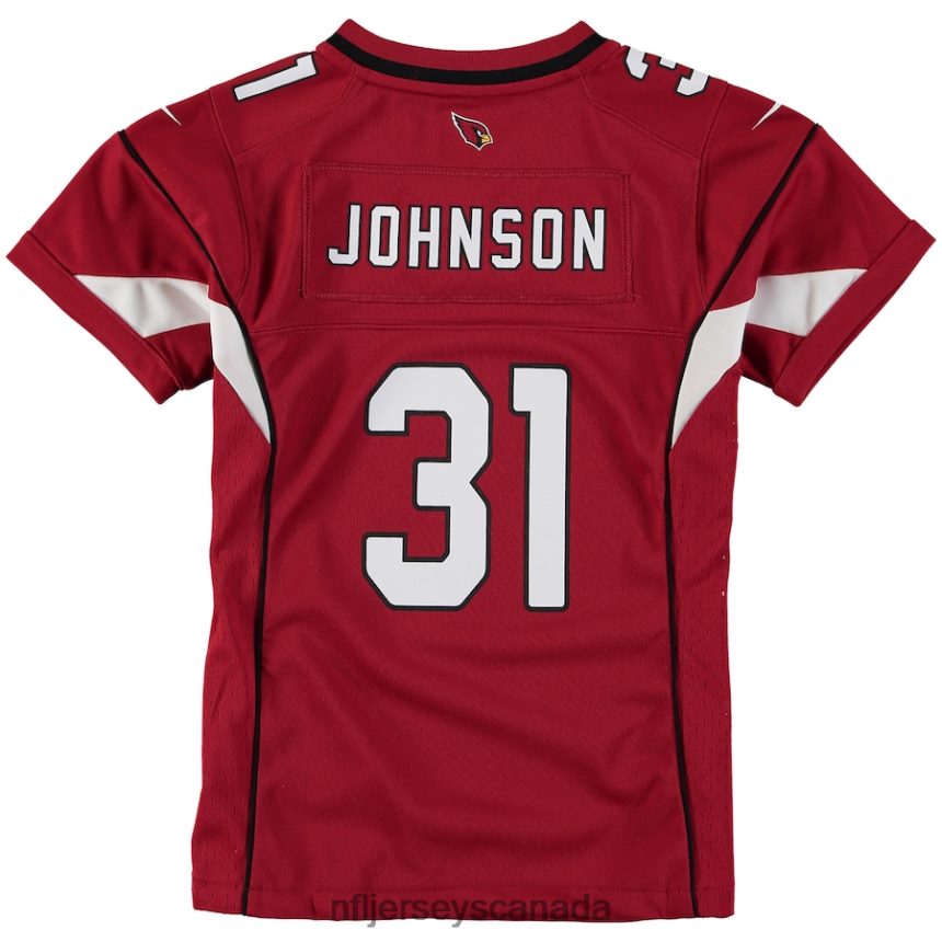Youth Arizona Cardinals David Johnson Nike Cardinal Game Jersey Clothing NFL TBXFR64554