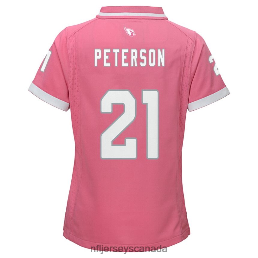 Youth Arizona Cardinals Patrick Peterson Pink Bubble Gum Jersey Clothing NFL TBXFR64445