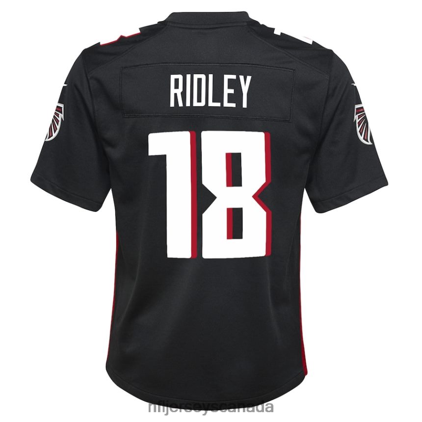 Youth Atlanta Falcons Calvin Ridley Nike Black Player Game Jersey Clothing NFL TBXFR62573