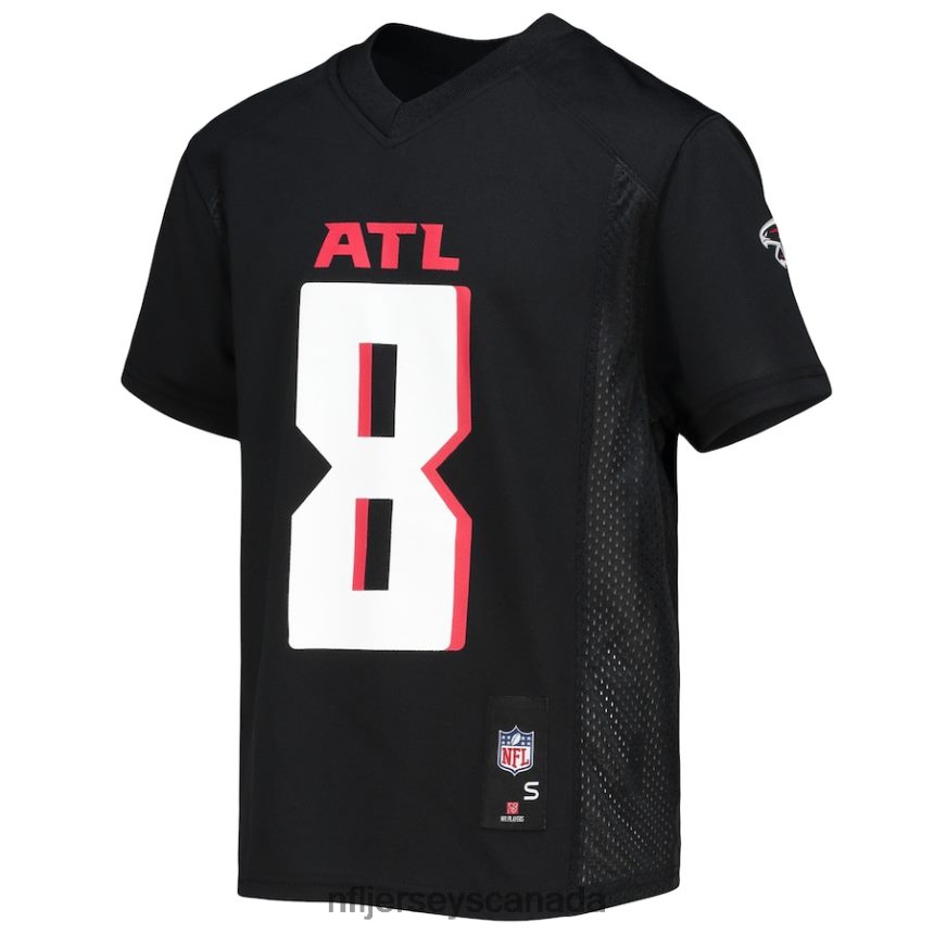 Youth Atlanta Falcons Kyle Pitts Black Replica Player Jersey Clothing NFL TBXFR61519