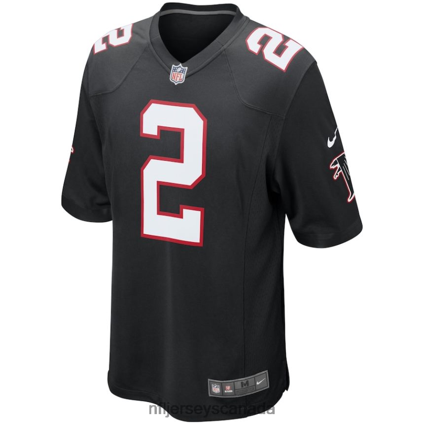 Youth Atlanta Falcons Matt Ryan Nike Black Alternate Game Jersey Clothing NFL TBXFR63161
