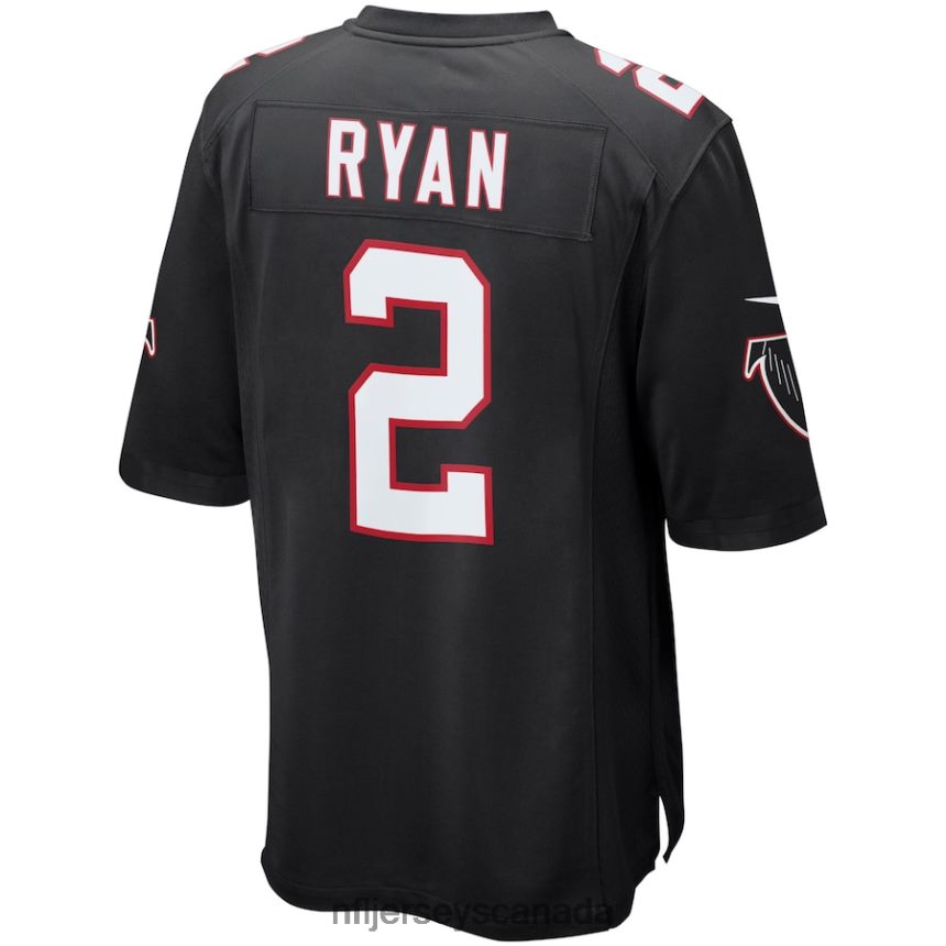 Youth Atlanta Falcons Matt Ryan Nike Black Alternate Game Jersey Clothing NFL TBXFR63161
