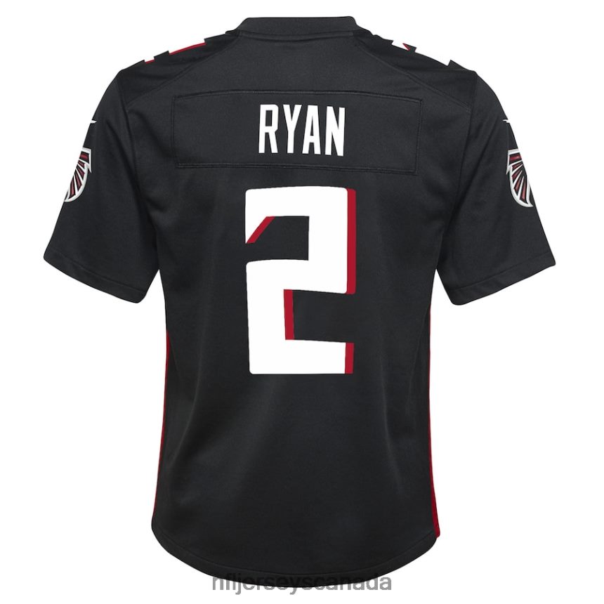 Youth Atlanta Falcons Matt Ryan Nike Black Game Jersey Clothing NFL TBXFR62232