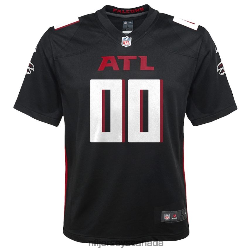 Youth Atlanta Falcons Nike Black Custom Game Jersey Clothing NFL TBXFR61289