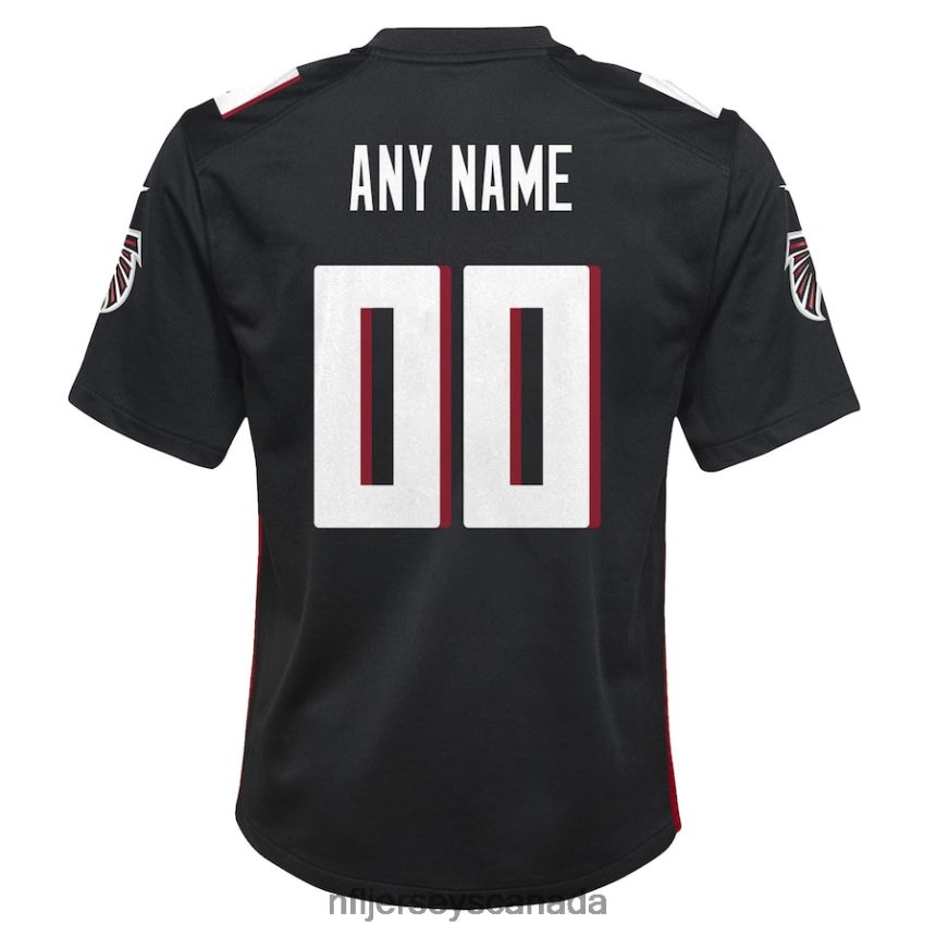 Youth Atlanta Falcons Nike Black Custom Game Jersey Clothing NFL TBXFR61289