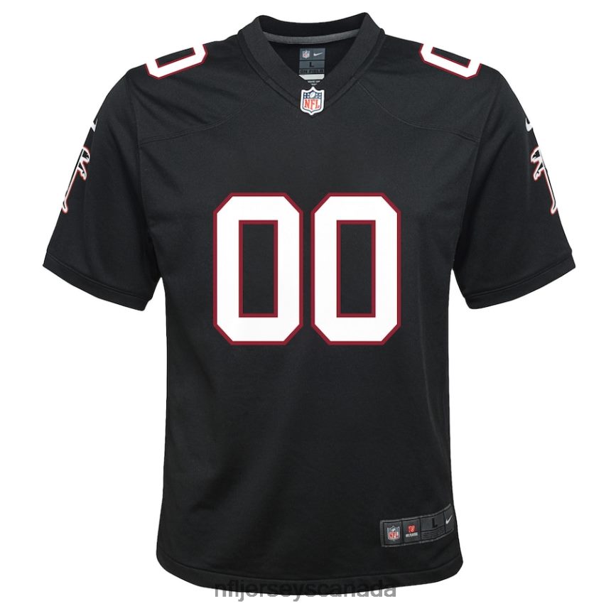Youth Atlanta Falcons Nike Black Throwback Custom Game Jersey Clothing NFL TBXFR63190