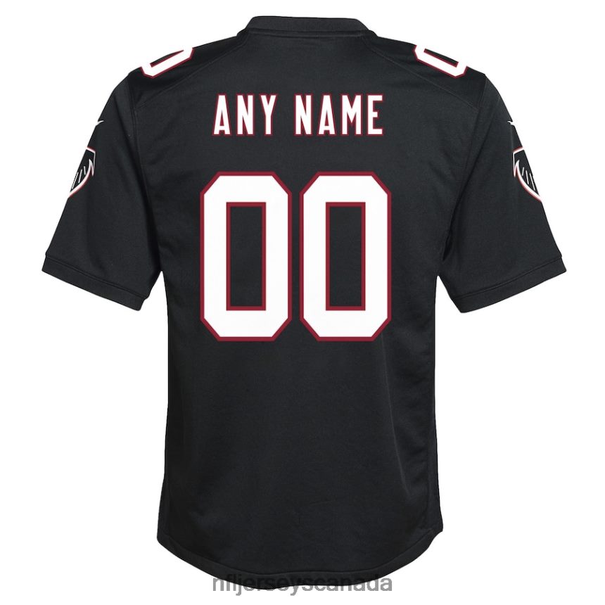 Youth Atlanta Falcons Nike Black Throwback Custom Game Jersey Clothing NFL TBXFR63190