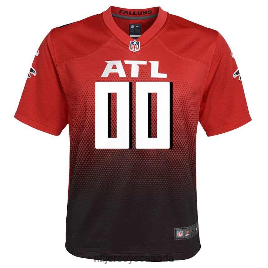 Youth Atlanta Falcons Nike Red Alternate Custom Game Jersey Clothing NFL TBXFR62143