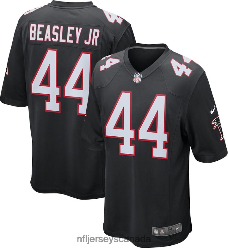 Youth Atlanta Falcons Vic Beasley Nike Black Game Jersey Clothing NFL TBXFR64995