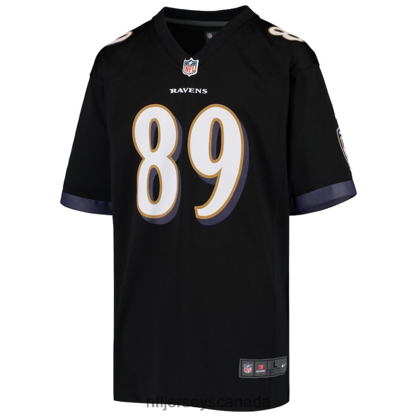 Youth Baltimore Ravens Mark Andrews Nike Black Game Jersey Clothing NFL TBXFR61265