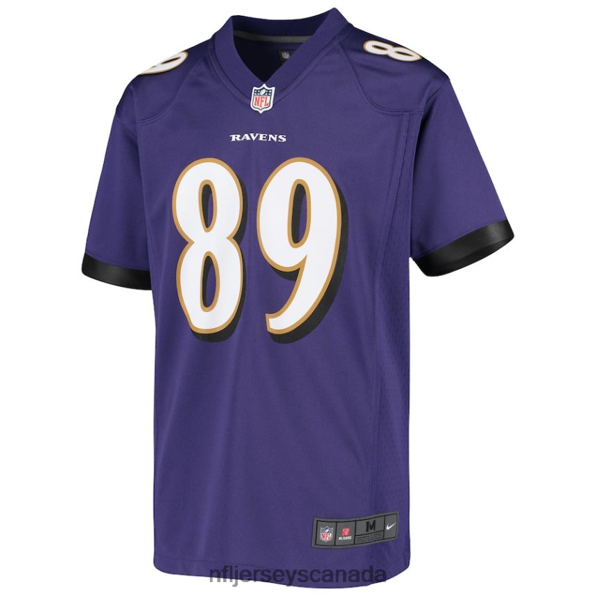 Youth Baltimore Ravens Mark Andrews Nike Purple Game Jersey Clothing NFL TBXFR61844