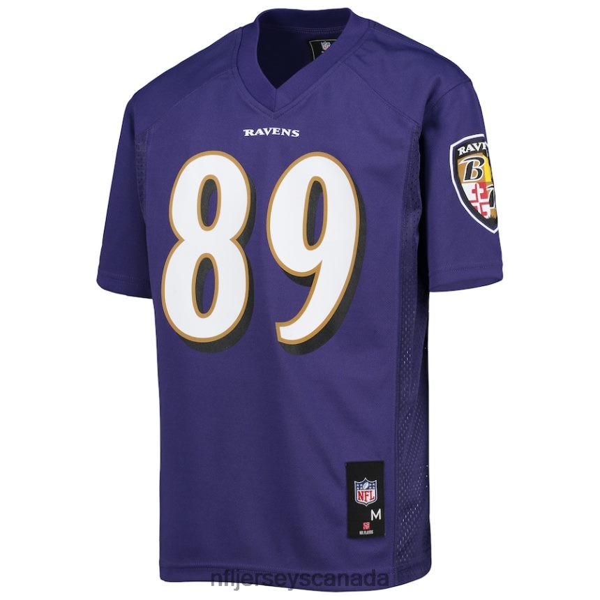 Youth Baltimore Ravens Mark Andrews Purple Replica Player Jersey Clothing NFL TBXFR6621