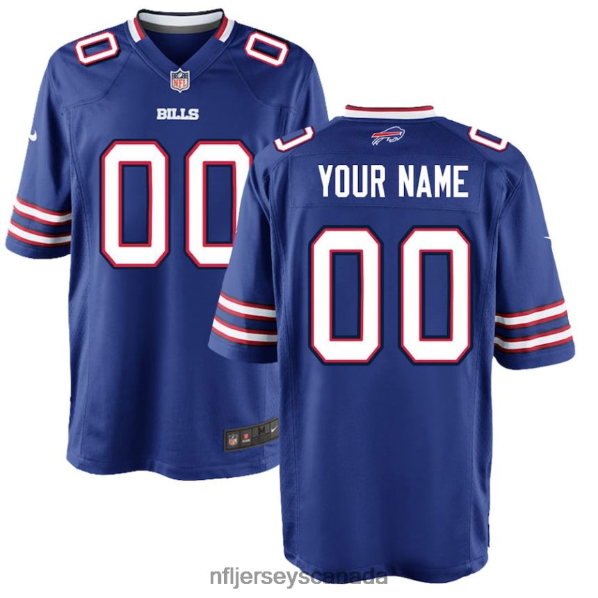 Youth Buffalo Bills Nike Royal Custom Game Jersey Clothing NFL TBXFR6522