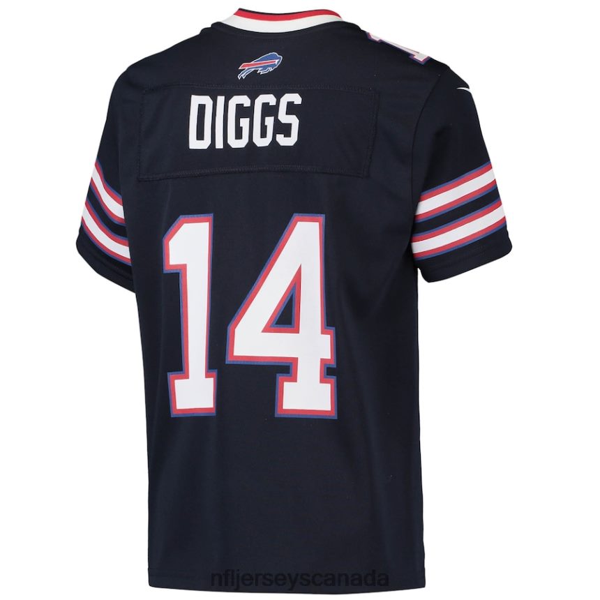 Youth Buffalo Bills Stefon Diggs Nike Navy Inverted Team Game Jersey Clothing NFL TBXFR61208