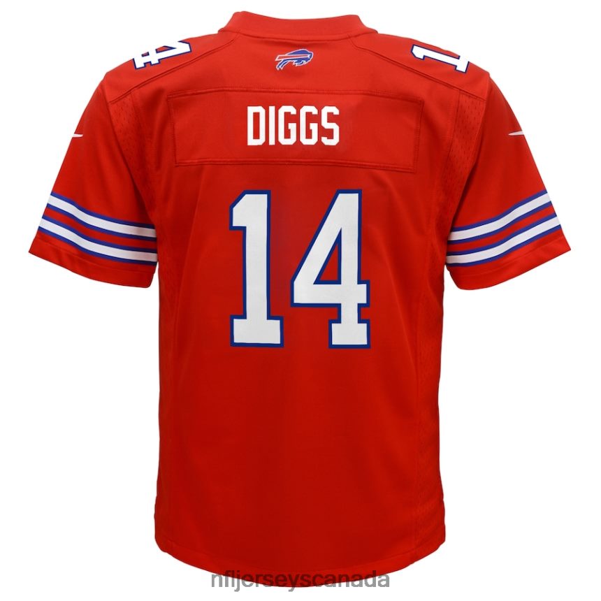 Youth Buffalo Bills Stefon Diggs Nike Red Game Jersey Clothing NFL TBXFR6474