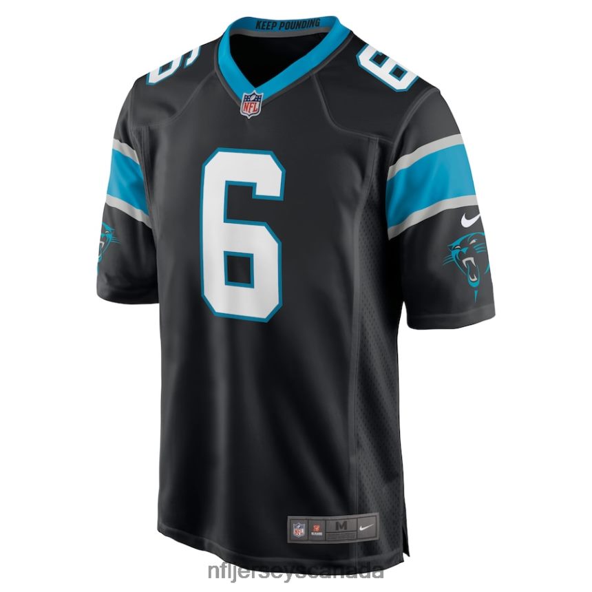 Youth Carolina Panthers Baker Mayfield Nike Black Player Game Jersey Clothing NFL TBXFR62010