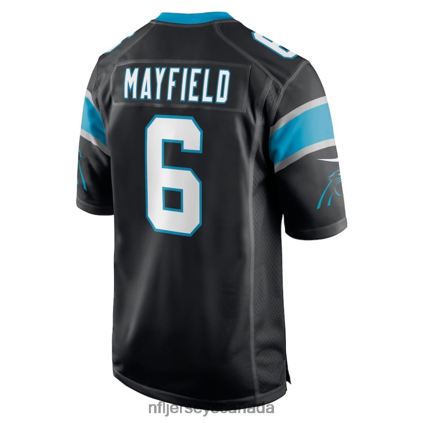 Youth Carolina Panthers Baker Mayfield Nike Black Player Game Jersey Clothing NFL TBXFR62010