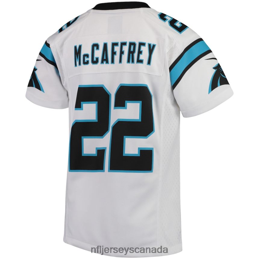 Youth Carolina Panthers Christian McCaffrey Nike White Player Game Jersey Clothing NFL TBXFR61800
