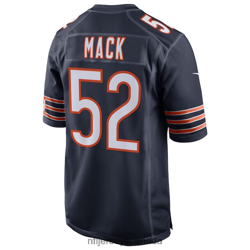 Youth Chicago Bears Khalil Mack Nike Navy Game Jersey Clothing NFL TBXFR61217