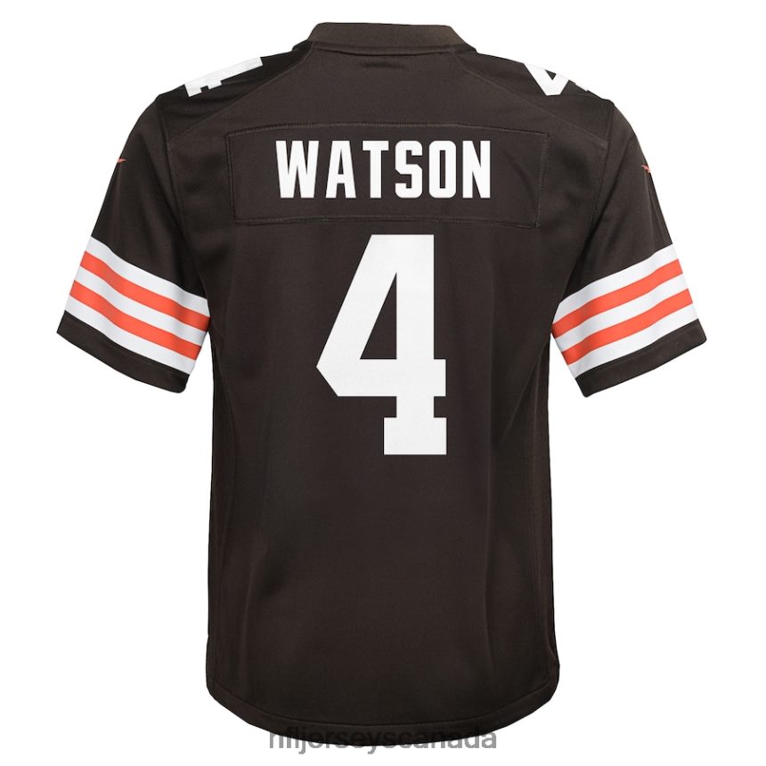 Youth Cleveland Browns Deshaun Watson Nike Brown Game Jersey Clothing NFL TBXFR62647