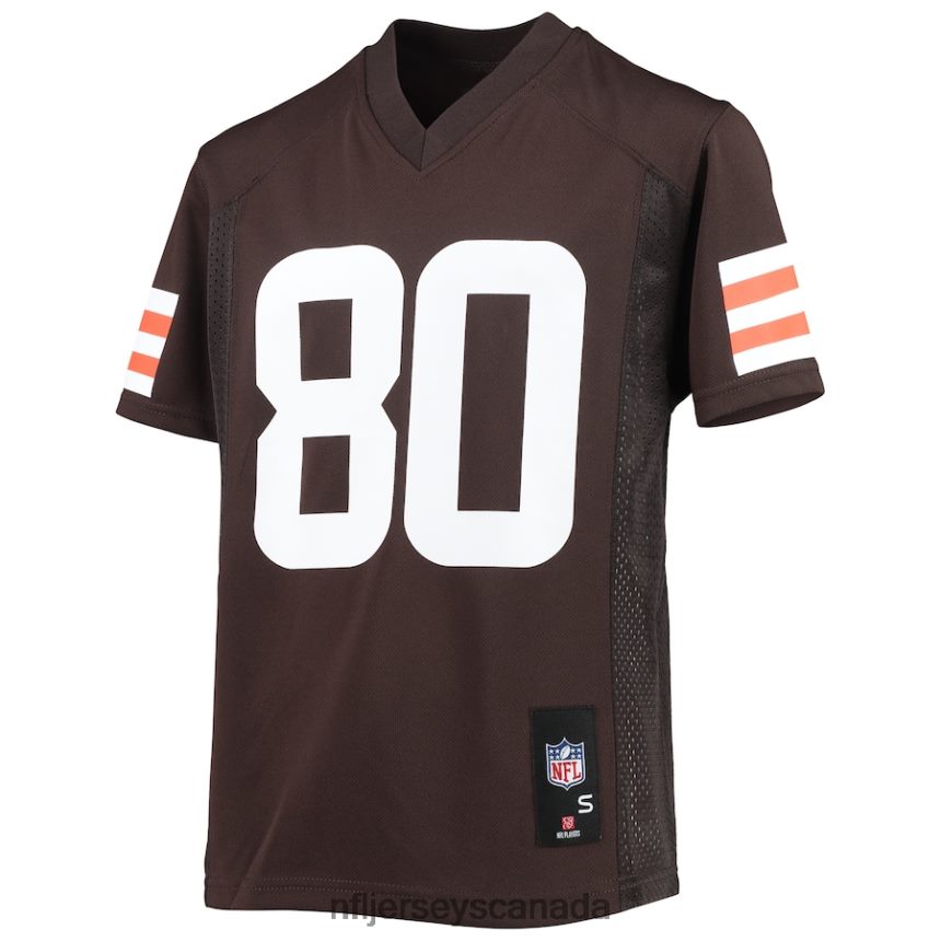 Youth Cleveland Browns Jarvis Landry Brown Replica Player Jersey Clothing NFL TBXFR62648