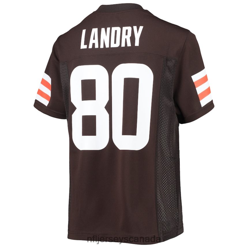 Youth Cleveland Browns Jarvis Landry Brown Replica Player Jersey Clothing NFL TBXFR62648
