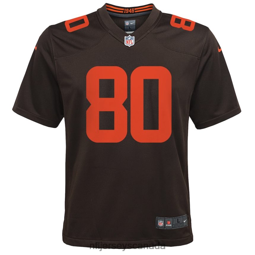 Youth Cleveland Browns Jarvis Landry Nike Brown Alternate Game Jersey Clothing NFL TBXFR64086