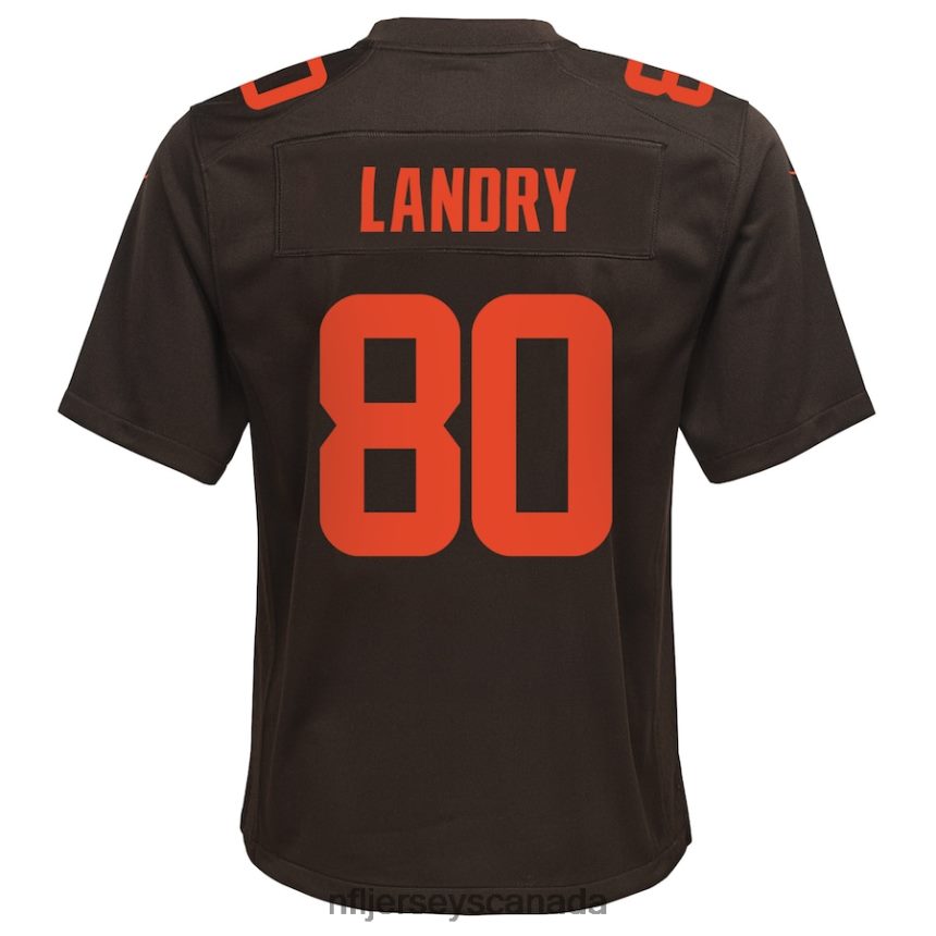Youth Cleveland Browns Jarvis Landry Nike Brown Alternate Game Jersey Clothing NFL TBXFR64086
