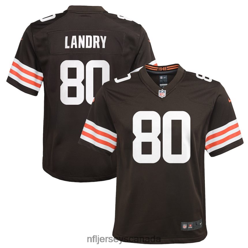 Youth Cleveland Browns Jarvis Landry Nike Brown Game Jersey Clothing NFL TBXFR63818