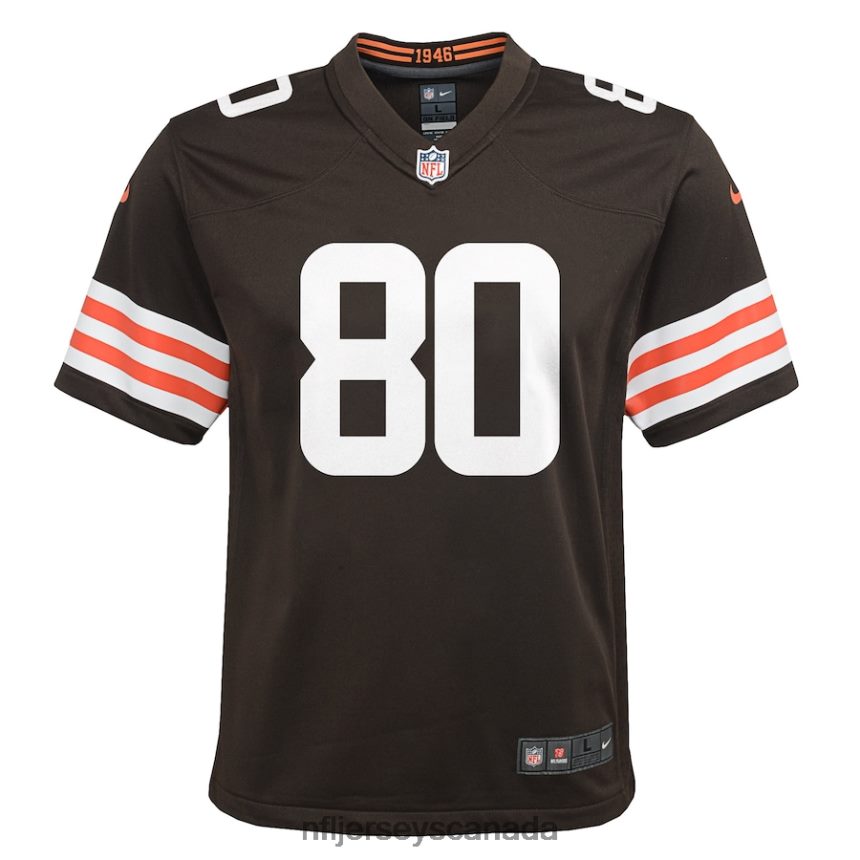 Youth Cleveland Browns Jarvis Landry Nike Brown Game Jersey Clothing NFL TBXFR63818