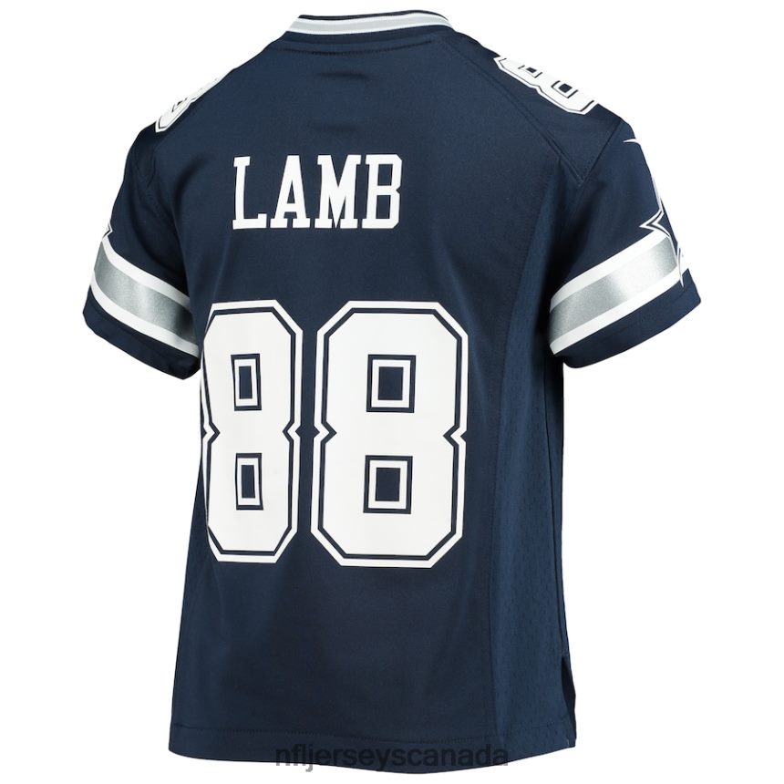Youth Dallas Cowboys CeeDee Lamb Nike Navy Player Game Jersey Clothing NFL TBXFR6119