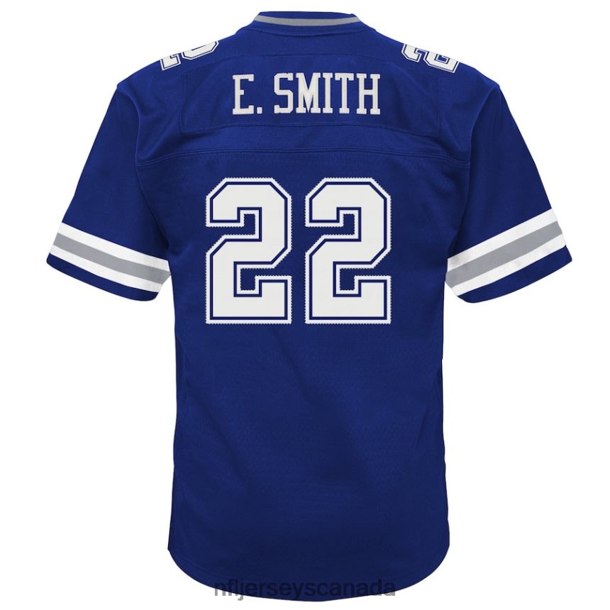 Youth Dallas Cowboys Emmitt Smith Mitchell  Ness Navy Retired Player Legacy Jersey Clothing NFL TBXFR6815