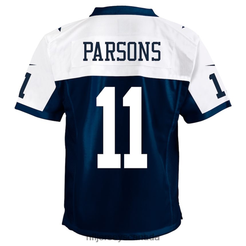 Youth Dallas Cowboys Micah Parsons Nike Navy Alternate Game Jersey Clothing NFL TBXFR6711