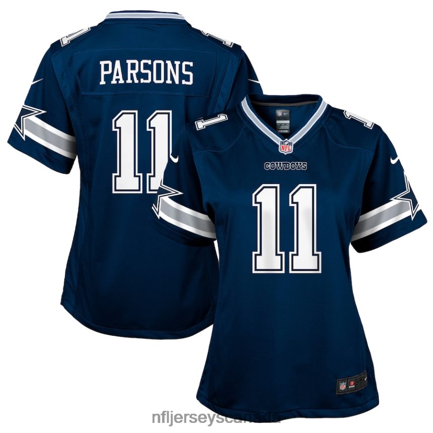 Youth Dallas Cowboys Micah Parsons Nike Navy Game Jersey Clothing NFL TBXFR63810