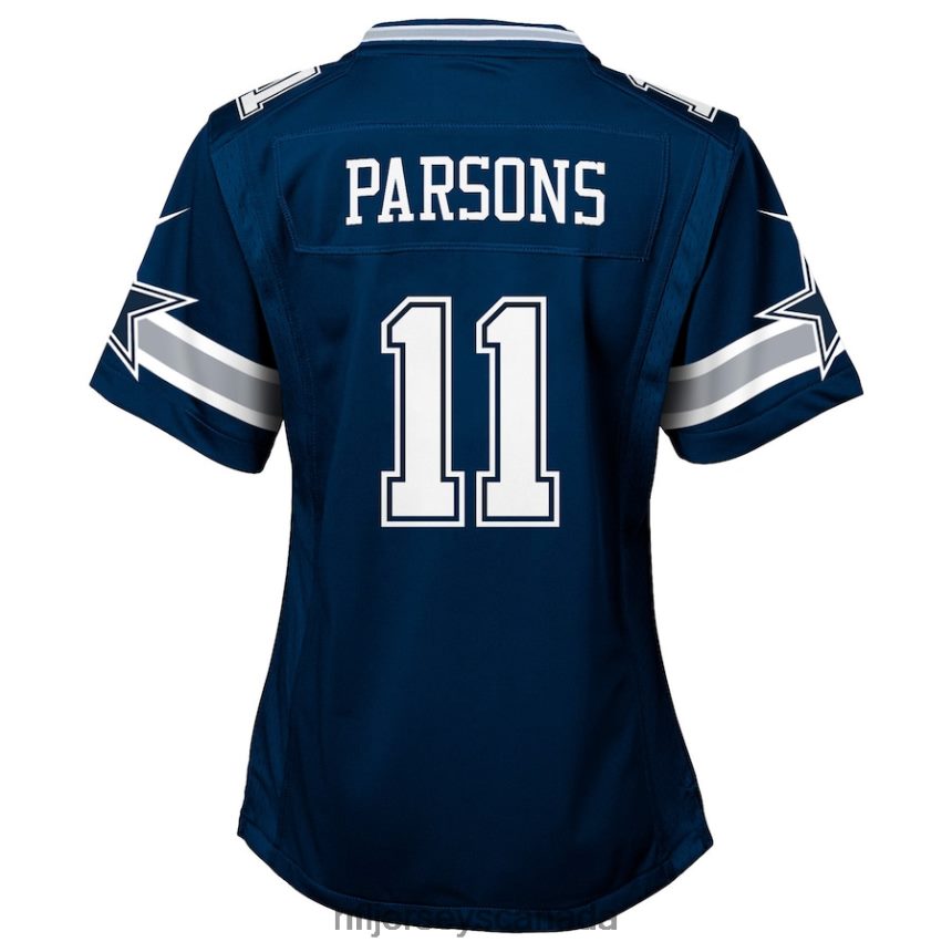 Youth Dallas Cowboys Micah Parsons Nike Navy Game Jersey Clothing NFL TBXFR63810