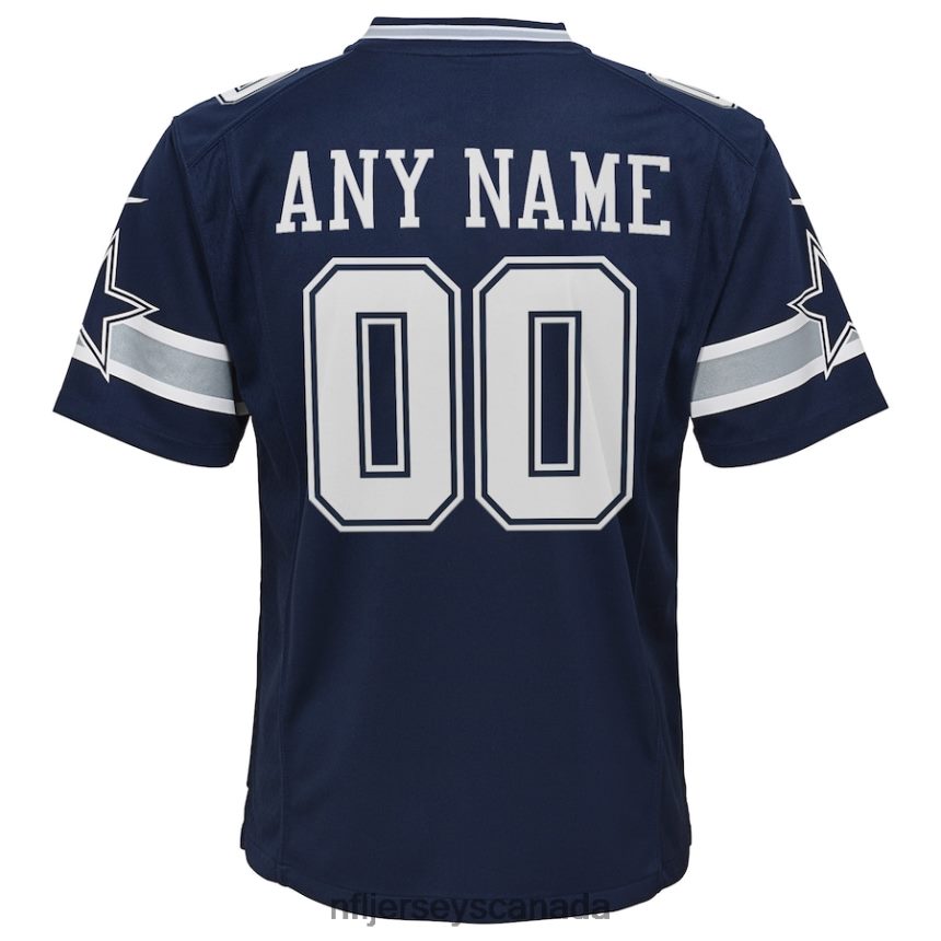 Youth Dallas Cowboys Nike Navy Custom Game Jersey Clothing NFL TBXFR6385