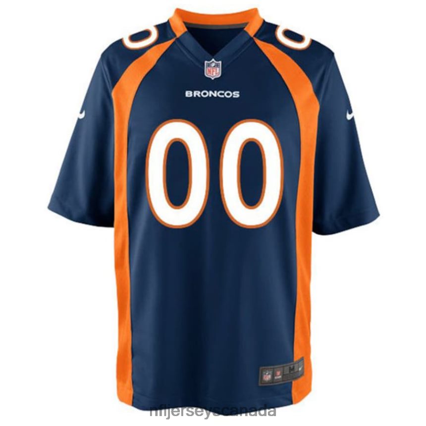 Youth Denver Broncos Nike Navy Game Custom Jersey Clothing NFL TBXFR61413