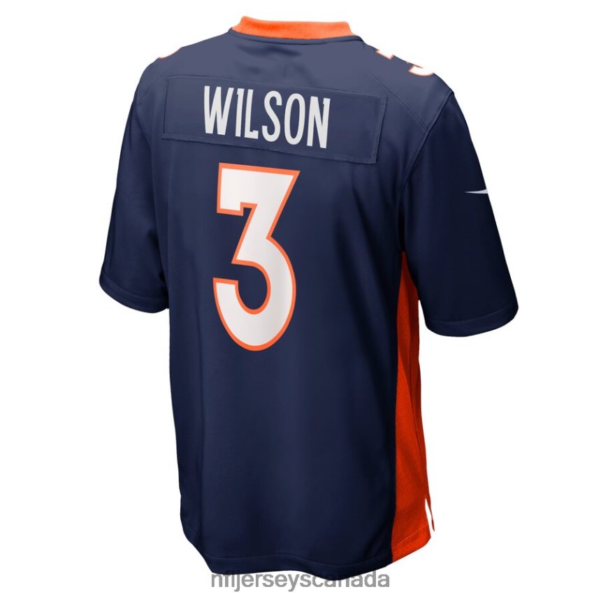 Youth Denver Broncos Russell Wilson Nike Navy Alternate Game Jersey Clothing NFL TBXFR6778