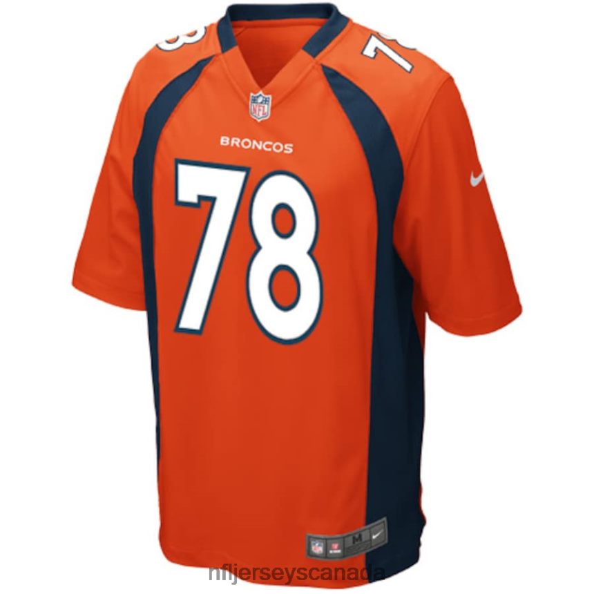 Youth Denver Broncos Ryan Clady Nike Orange Team Color Game Jersey Clothing NFL TBXFR64976