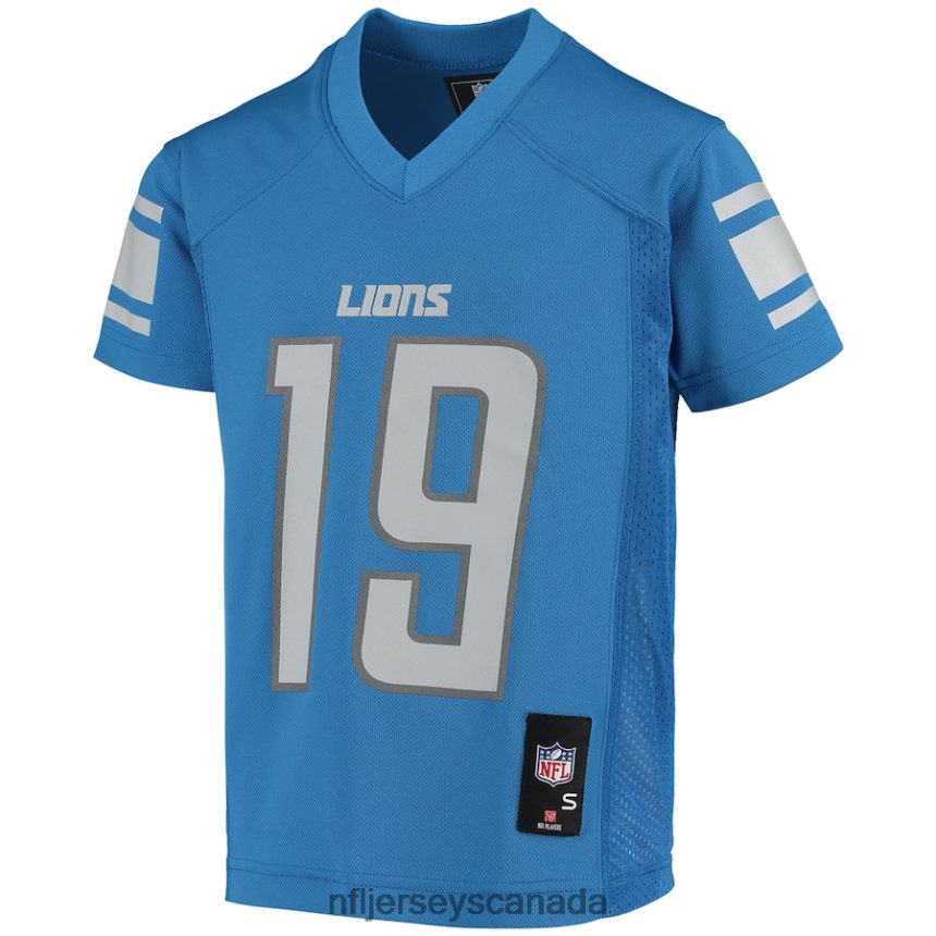 Youth Detroit Lions Kenny Golladay Blue Replica Player Jersey Clothing NFL TBXFR63020