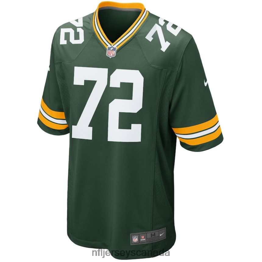 Youth Green Bay Packers Gerhard de Beer Nike Green Game Jersey Clothing NFL TBXFR65176