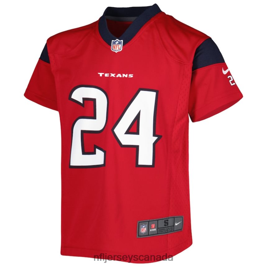Youth Houston Texans Derek Stingley Jr Nike Red Game Jersey Clothing NFL TBXFR61848