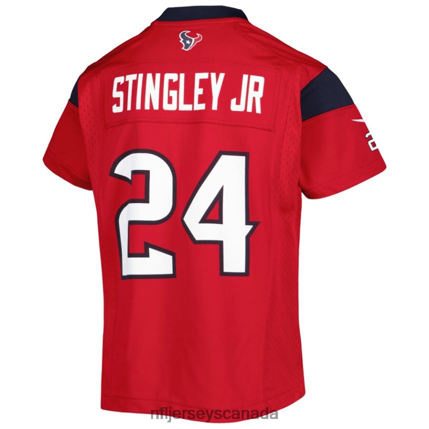 Youth Houston Texans Derek Stingley Jr Nike Red Game Jersey Clothing NFL TBXFR61848
