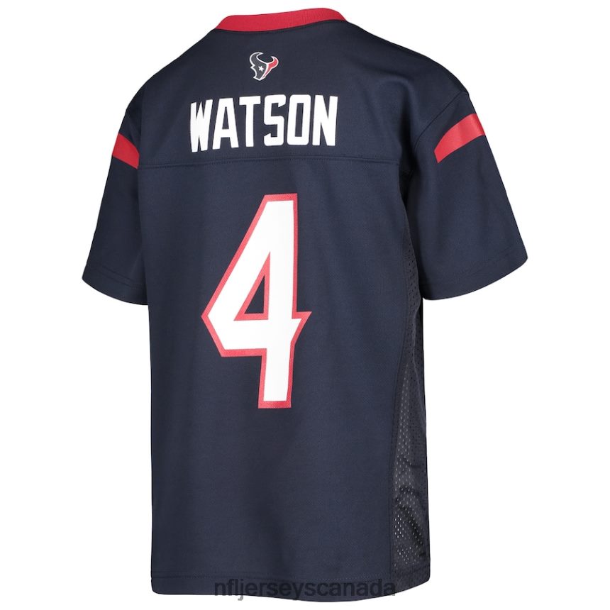 Youth Houston Texans Deshaun Watson Navy Replica Player Jersey Clothing NFL TBXFR62986